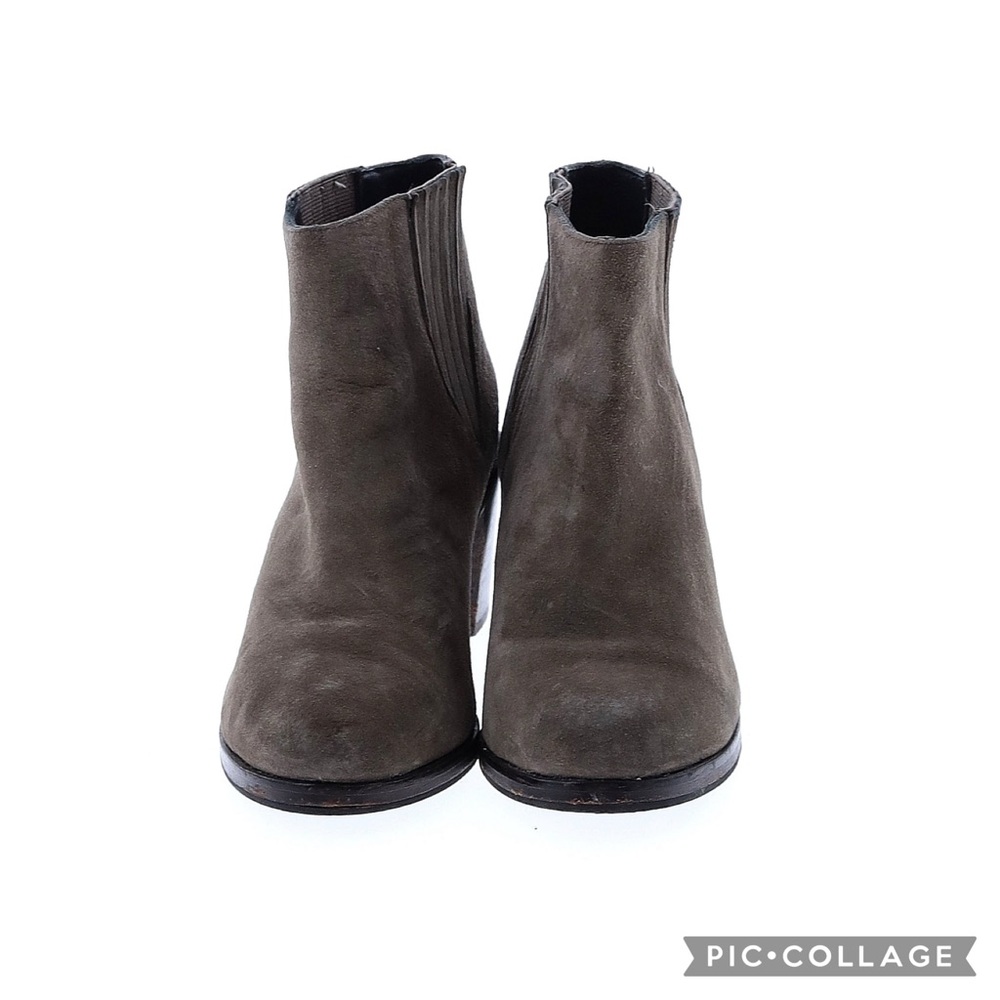 Wolverine 1000 Mile by Samantha Pleet Gray Chunky Ankle Booties Durable Stylish - Picture 2 of 2